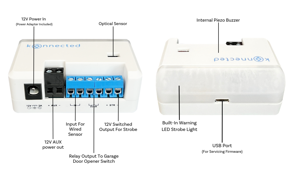 Using the Optical Sensor to See if the Garage Door Is Open